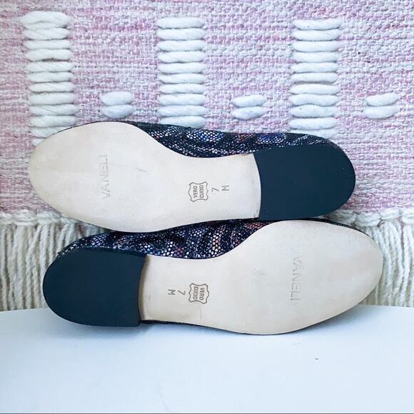 Vaneli Arlen Multi Sequined Flat Slip On Loafers Women’s 7 - Picture 8 of 8